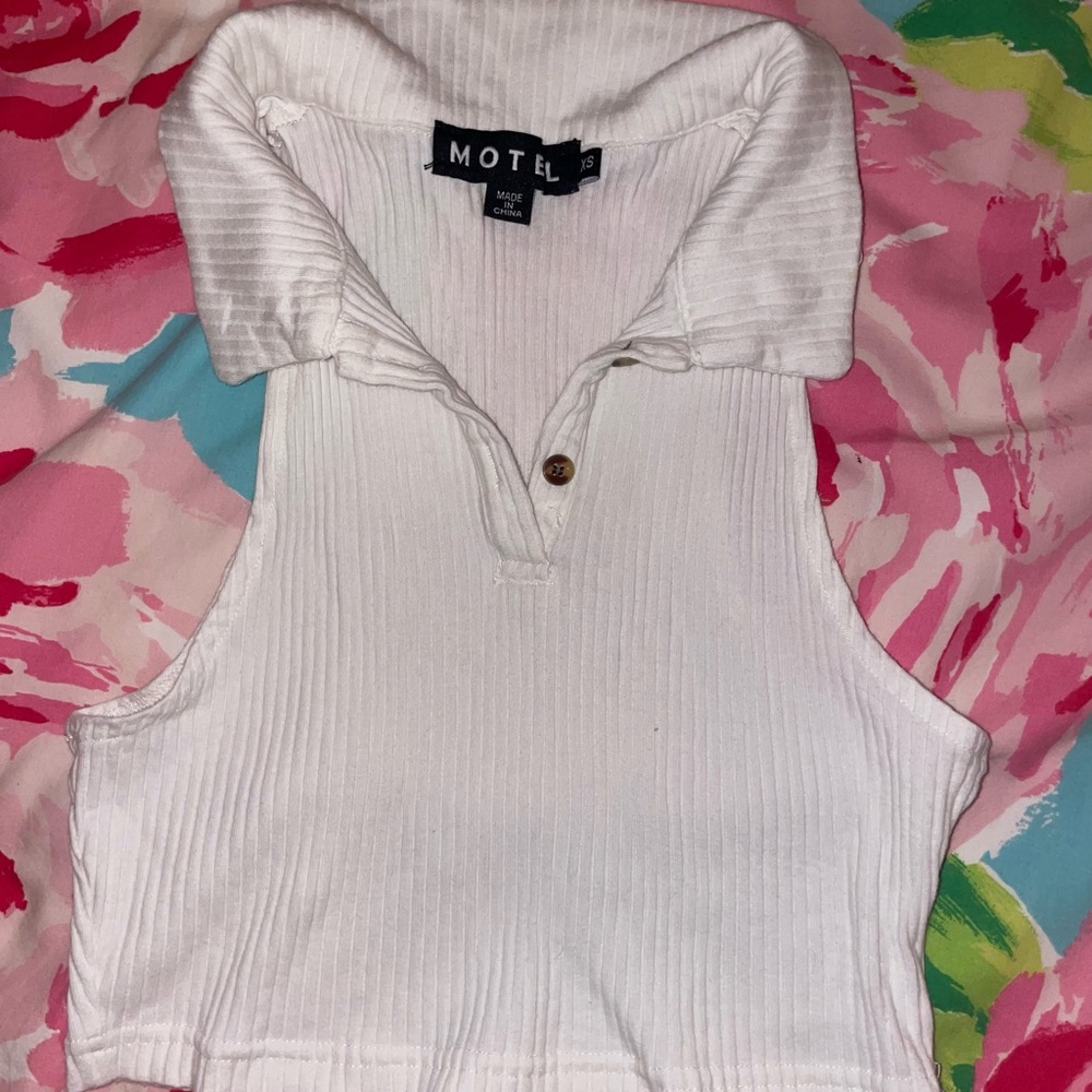 Cropped polo